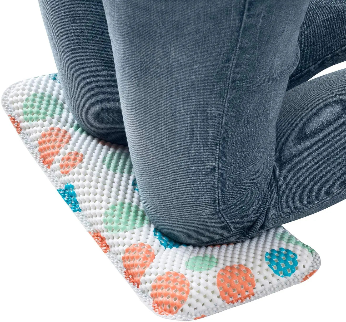 Baby Bath Mat & Knee Cushion - Non Slip Children's Mat with Suction Pads Pattan Australia